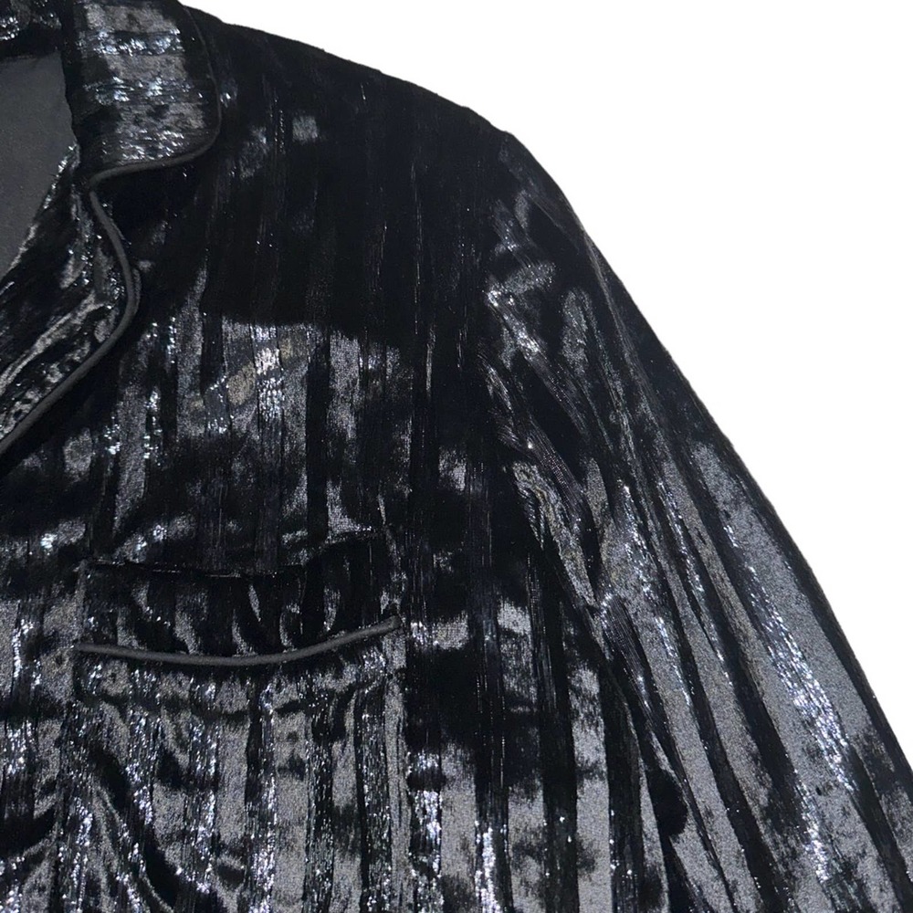 Metallic Button Up - image 2